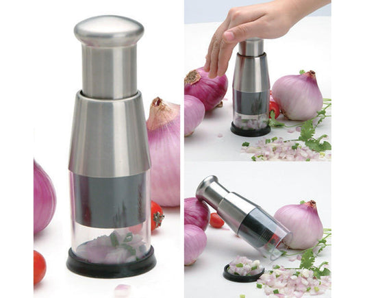 Garlic Crusher Detachable Labor-saving Stainless Steel Sharp Blade Garlic Masher for Home -Black