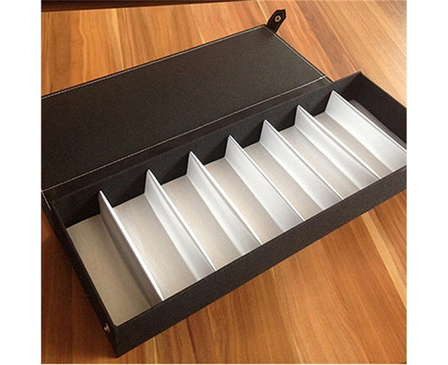 8 Grid Sunglass Glasses Storage Case Eyeglasses Display Glasswear Box Tidy Tool-Black - Black Main Image