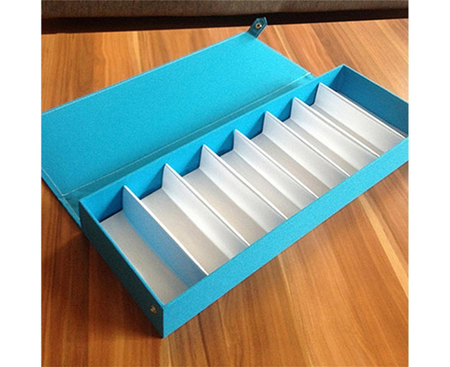 8 Grid Sunglass Glasses Storage Case Eyeglasses Display Glasswear Box Tidy Tool-Blue - Blue Main Image