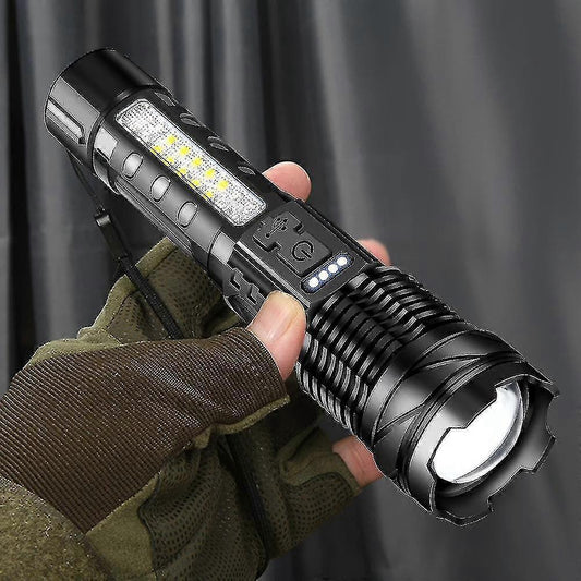Rechargeable Tactical LED Flashlight Bright Torch for Camping & Emergencies
