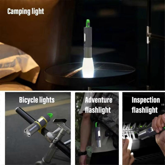 Multifunction Camping Flashlight Strong Light Torch for Cycling and Mountaineering