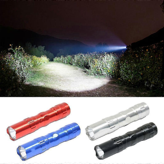 Bright LED Torch Waterproof Pocket Flashlight Compact Outdoor Flashlight