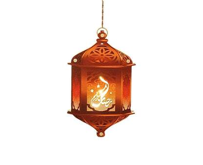 Front Door Sign LED Wooden Pendant Wall Art Decor for Home-N
