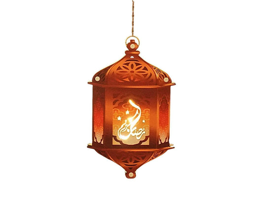 Front Door Sign LED Wooden Pendant Wall Art Decor for Home-N