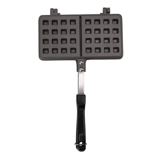 Manual Waffle Maker - Double Nonstick Aluminum Alloy Waffle Mold for Hash Browns, Pancakes