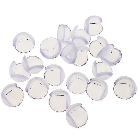 20pcs Silicone Corner Edge Protectors - Transparent Shockproof Babies Table Guards