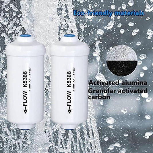 2pcs Fluoride Water Filter K5366 for Water Filtration Systems