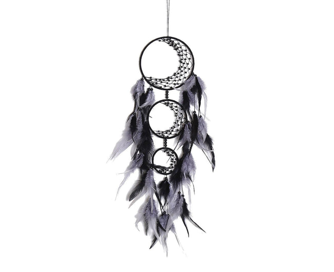 Feather Dream Catcher Home Decor-Black Main Image