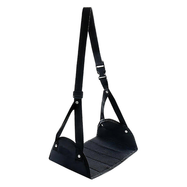 Outdoor & Airplane Travel Foot Rest Bed, High Iron Foot Board Hover Image