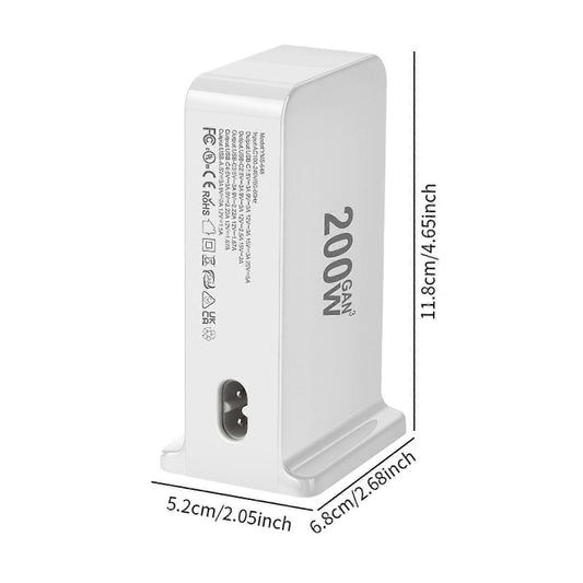 200W USB-C Desktop Charging Station for Home & Office