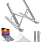 Adjustable Aluminum Laptop Stand, Portable Desk Holder
