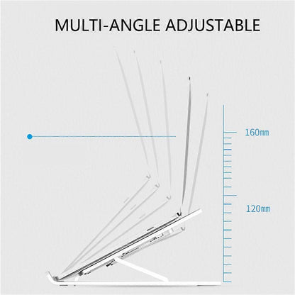 Foldable Adjustable Laptop Stand, Portable Desk Holder