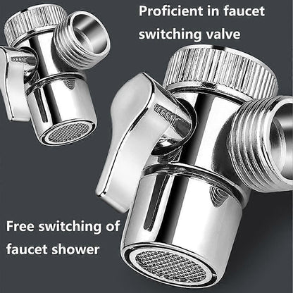 Shower Head Set with Hose, Adjustable Handheld Shower