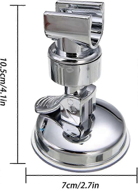 Adjustable Removable Shower Head Holder, No Drill Bracket