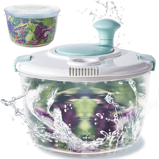 Salad Spinner 4.8Qt Vegetable Lettuce Washer Dryer Bowl