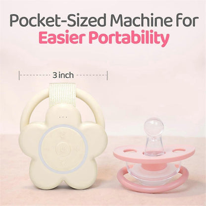 Portable Rechargeable White Noise Machine Babies Travel Sound Soother