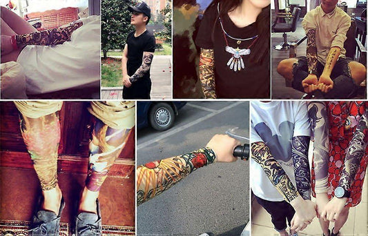 Cow Print Cooling Arm Sleeves UV Protection Long Arm Covers