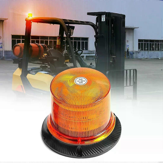 Car Roof LED Strobe Light 12-30V, Emergency Beacon for Truck Bus