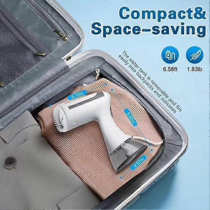 1500W Handheld Garment Steamer 300ml Detachable Tank Portable Clothes Steamer