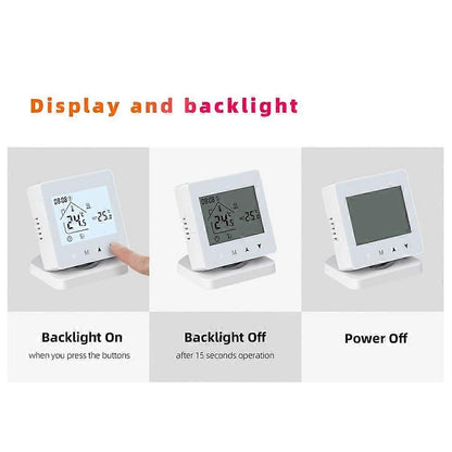 Smart Wireless Thermostat for Gas Boiler Room Heating Programmable Temperature Controller
