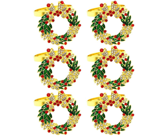 Napkin Buckles Set-Multicolor