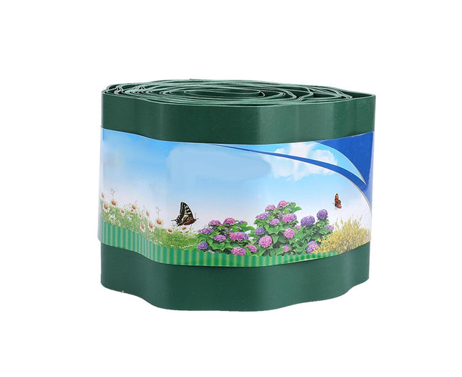 Garden Fence Wavy Design Edging Border - 10cm Hover Image