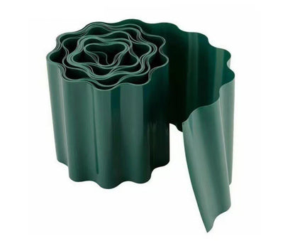 Garden Fence Wavy Design Edging Border - 10cm