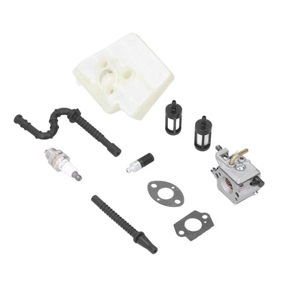 Carburetor Air Filter Spark Plug Relief Valve Set Replacement Fit for Stihl MS260 MS240 024 024AV