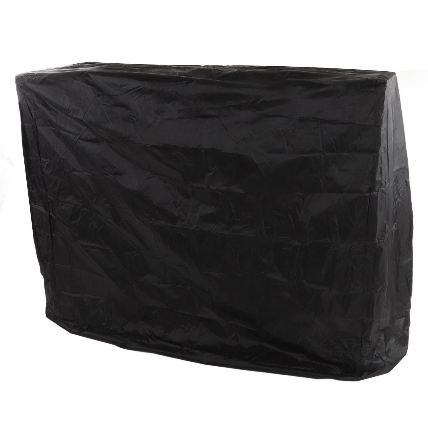 Ping Pong Table Dust Cover 190 Silver Coating Waterproof Table Tennis Cover for Outdoor Courtyard Drawstring Style 155x75x144cm / 61.0x29.5x56.7in Black