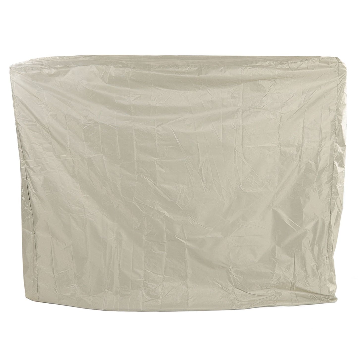 Ping Pong Table Dust Cover 190 Silver Coating Waterproof Table Tennis Cover for Outdoor Courtyard Drawstring Style 155x75x144cm / 61.0x29.5x56.7in Beige