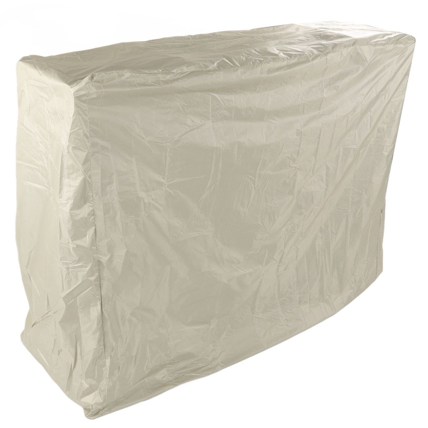Ping Pong Table Dust Cover 190 Silver Coating Waterproof Table Tennis Cover for Outdoor Courtyard Drawstring Style 155x75x144cm / 61.0x29.5x56.7in Beige