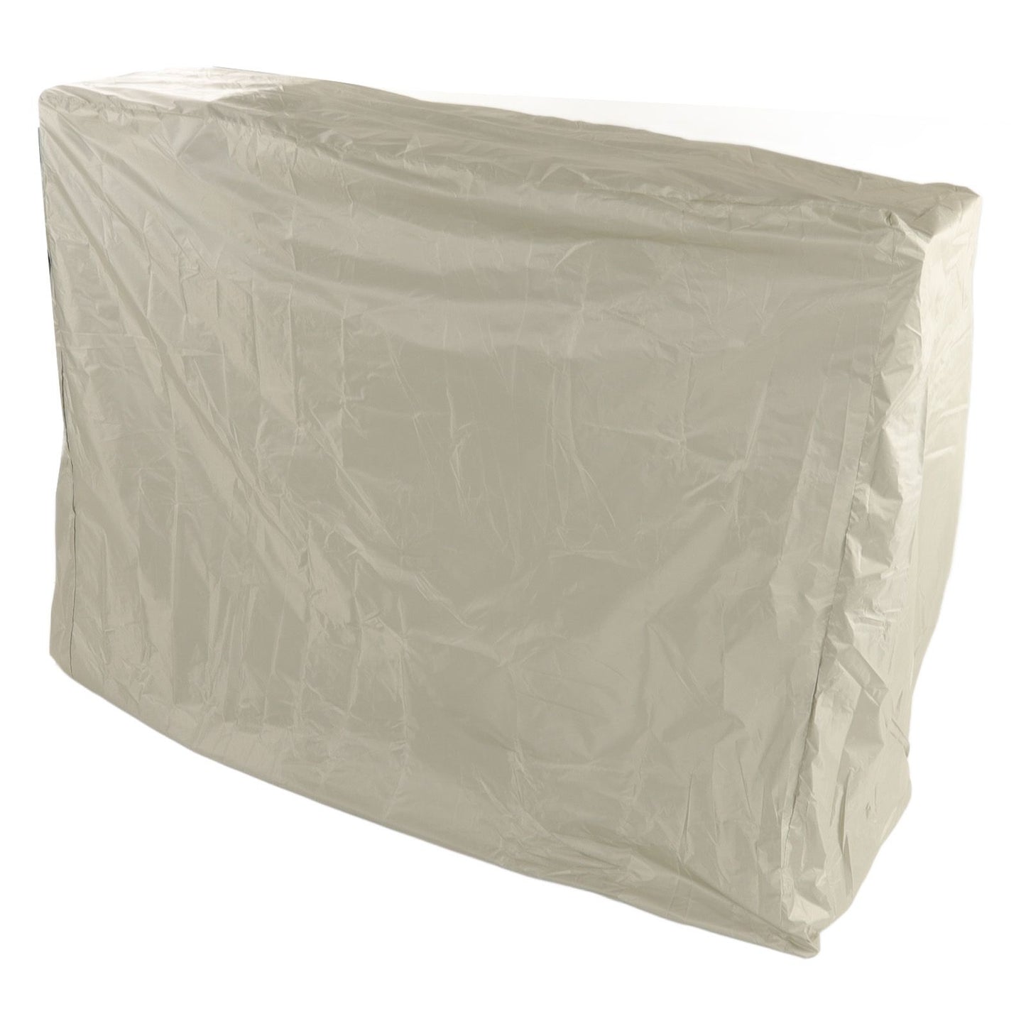 Ping Pong Table Dust Cover 190 Silver Coating Waterproof Table Tennis Cover for Outdoor Courtyard Drawstring Style 155x75x144cm / 61.0x29.5x56.7in Beige