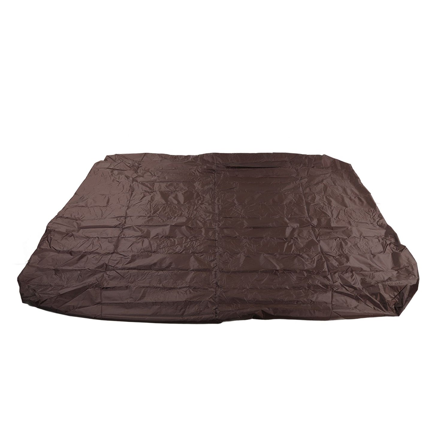 Outdoor Bathtub Dust Cover 190 Silver Coated Polyester Taffeta Waterproof Hot Spring Cover Quadrate Spa Bath Rainproof Cover 210x210x30cm Brown