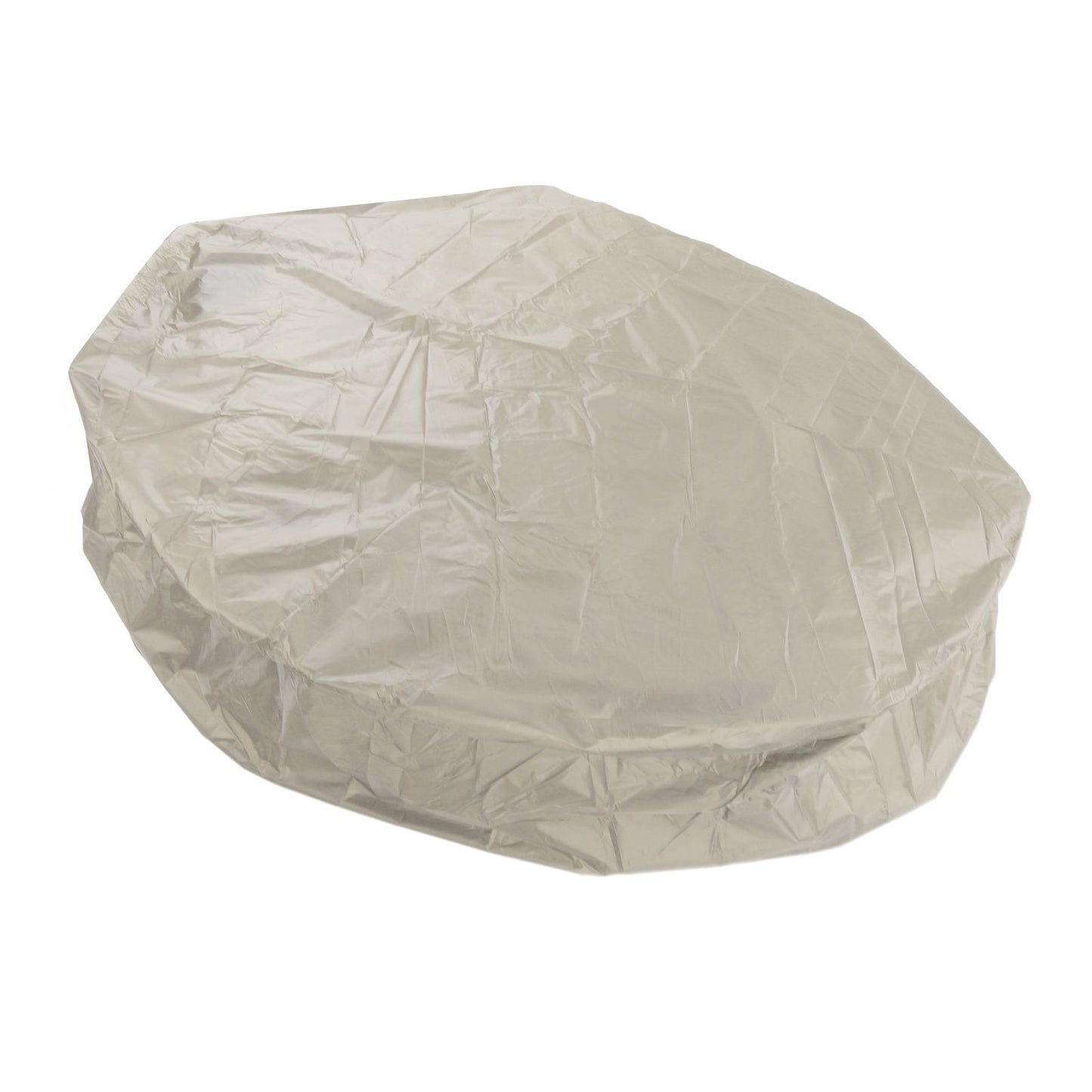 Outdoor Furniture Dust Covers Round Bathtub Cover 190 Silver Polyester Taffeta Hot Tub Waterproof Cover 215x70cm Beige