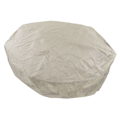 Outdoor Furniture Dust Covers Round Bathtub Cover 190 Silver Polyester Taffeta Hot Tub Waterproof Cover 215x70cm Beige