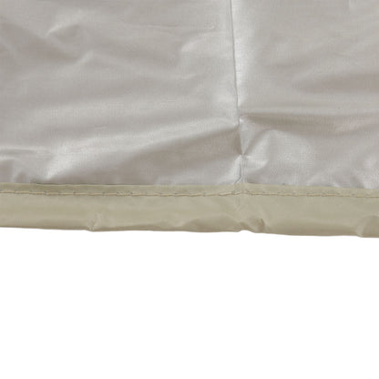 Outdoor Furniture Dust Covers Round Bathtub Cover 190 Silver Polyester Taffeta Hot Tub Waterproof Cover 215x70cm Beige