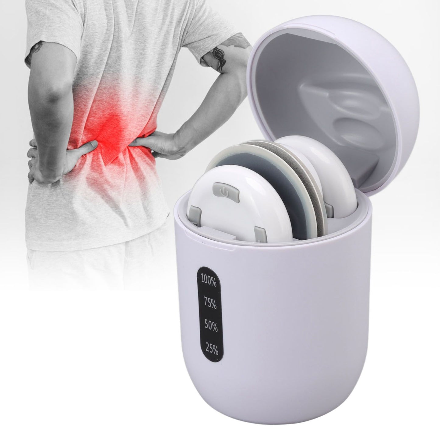 Electric Massage Stickers Wireless Mini Massager Smart Full Body Relax Muscle Therapy Massager