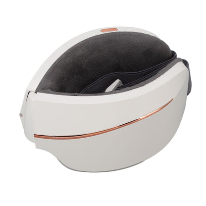 Eye Massager Smart Bluetooth Heating Vibration USB Charging Eye Massage Machine for Home Dorm White