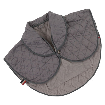 Shoulder Heating Pad Cold Proof Polyester Fiber USB Power Supply Unisex Electric Heated Shawl for Winter Grey