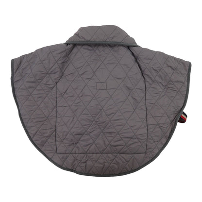 Shoulder Heating Pad Cold Proof Polyester Fiber USB Power Supply Unisex Electric Heated Shawl for Winter Grey