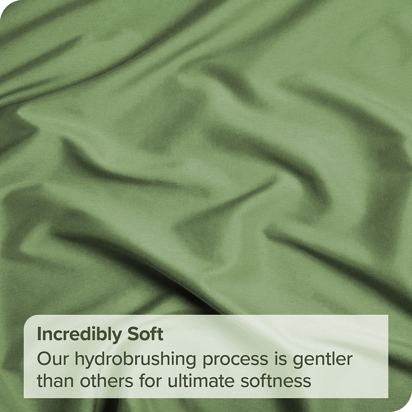 Elegant Comfort Premium Hotel Quality 1-Piece Queen Flat Sheet, Luxury and Softest 2000 Thread Count Bedding Flat Sheet(Queen,Olive green)