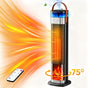 Tower Space Heater with Humidifier