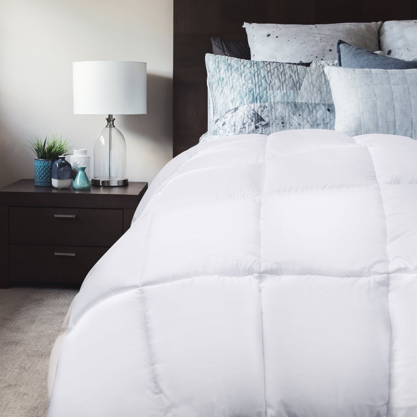 Royal Comfort 500GSM Plush Duck Feather Down Quilt Ultra Warm Soft - All Seasons - Double - White