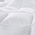 Royal Comfort Quilt 50% Duck Down 50% Duck Feather 233TC Cotton Pure Soft Duvet - King - White