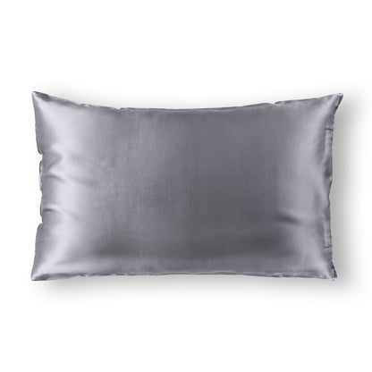 Royal Comfort Pure Silk Pillow Case 100% Mulberry Silk Hypoallergenic Pillowcase - Charcoal