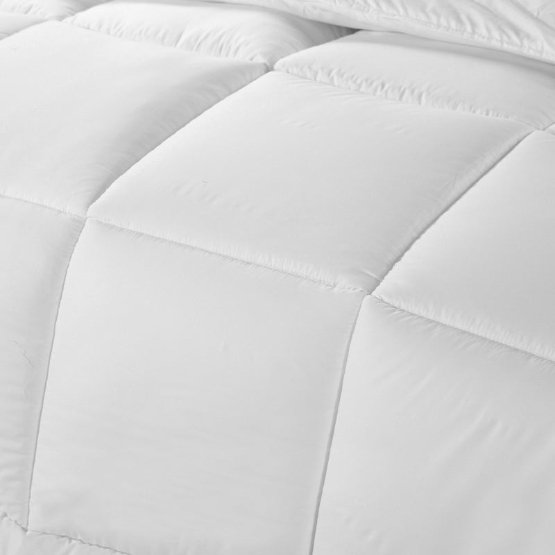 Royal Comfort Quilt 50% Duck Down 50% Duck Feather 233TC Cotton Pure Soft Duvet - King - White