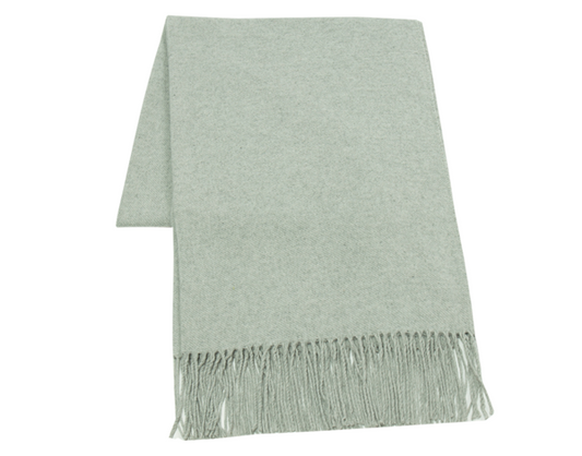 Paddington Scarf Fine Merino Wool Blend - Grey.