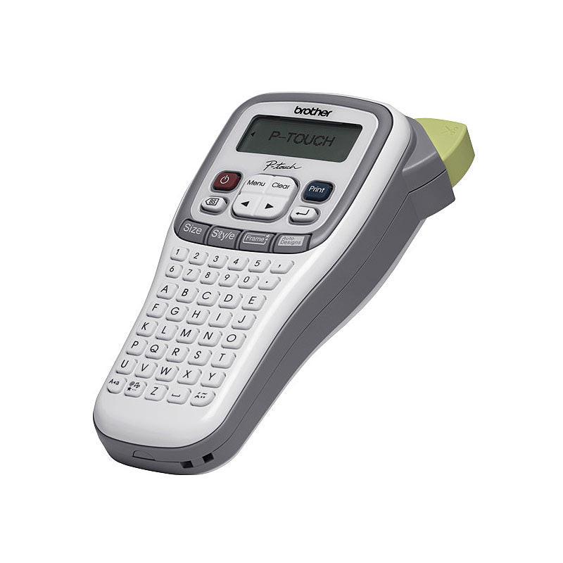 BROTHER PTH105 Accent Labeller Handheld, White/Grey 3.5-12MM.