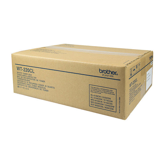 BROTHER WT220CL Waste Pack WASTE TONER BOX TO SUIT HL-3150CDN/3170CDW/MFC-9140CDN/9330CDW/9335CDW/9340CDW /DCP-9015CDW 50,000 Pages.