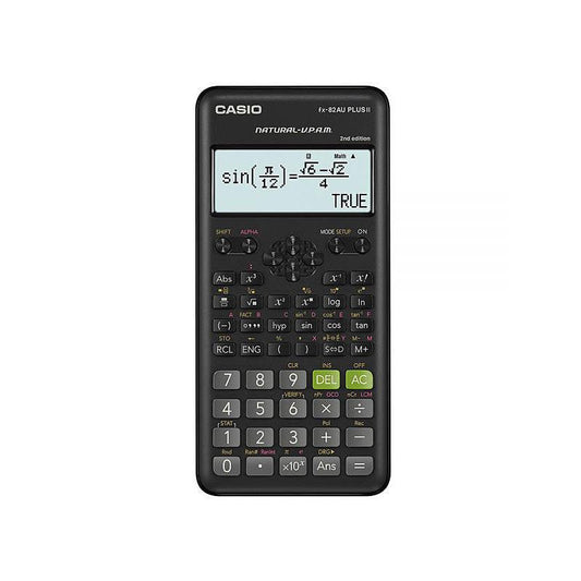CASIO FX82AU PLUSII 2nd Ed Scientific calculator for the Australian Education system.